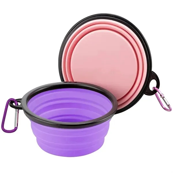 Portable Pet Bowl with Collapsible Design for Travel 8