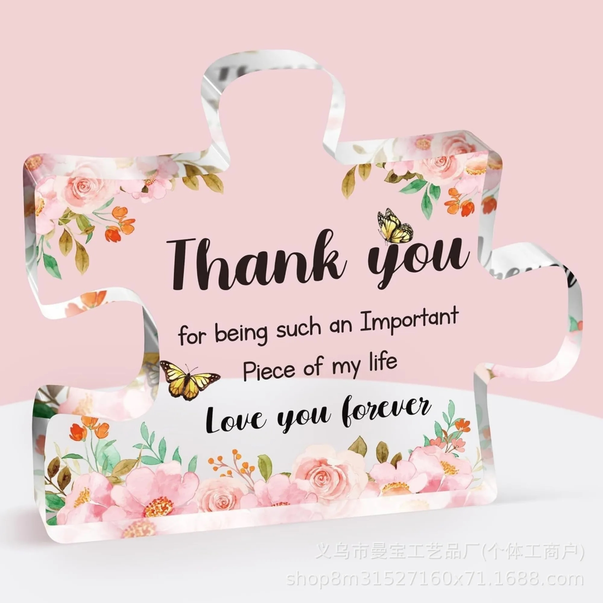 Irregular Acrylic Pattern Blessing Gift 5