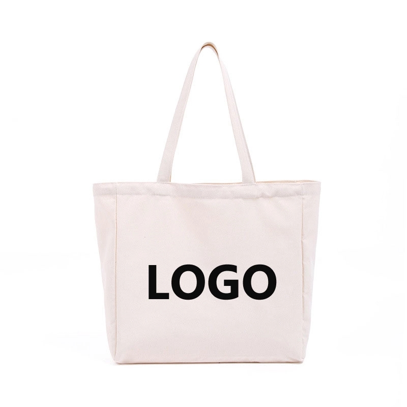 Classic Eco-friendly Cotton Canvas Tote Bag, custom tote bag with logo imprint 2