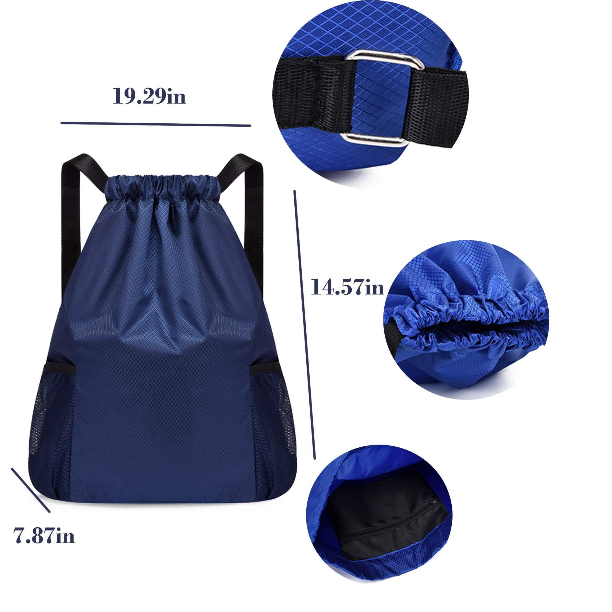 Large-Capacity Drawstring Double-Shoulder Backpacks 1