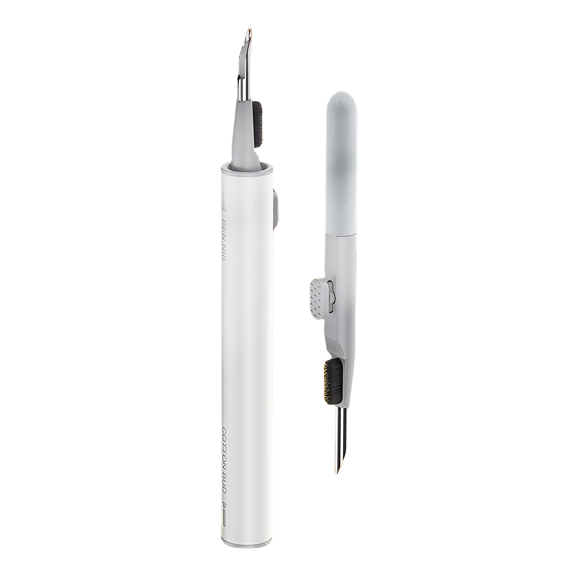 Dual Head Hidden Design Earphone Cleaning Pen with Metal Tip 3