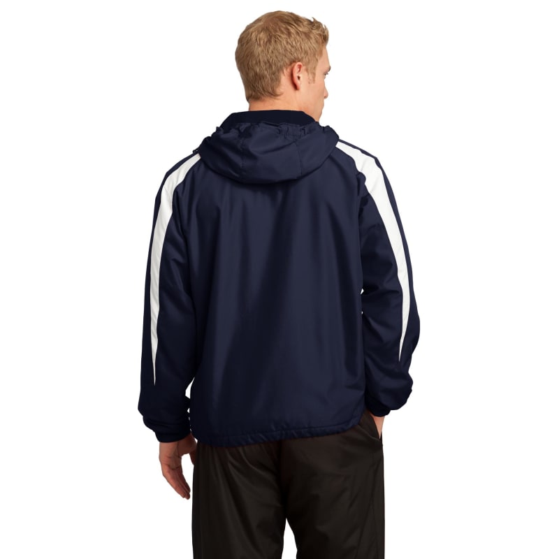 Sport-Tek Fleece-Lined Colorblock Jacket. 2