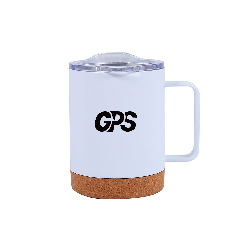 Eco-friendly wooden bottom stainless steel mug 2