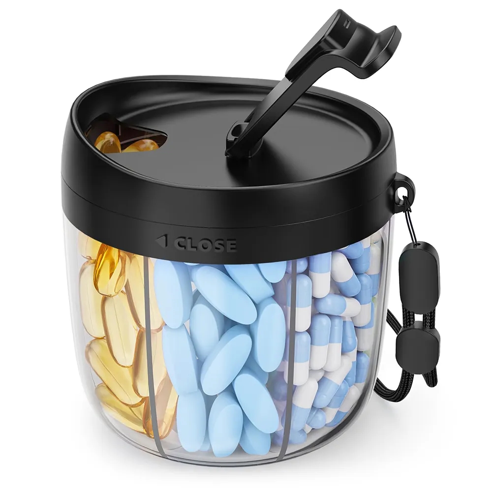 7 Compartment Travel Pill Organizer 9