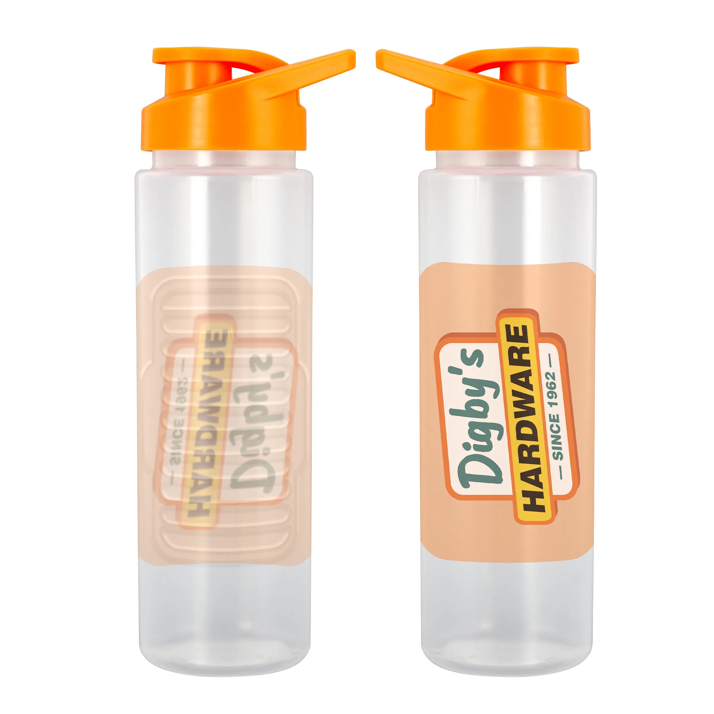 Easy Pour 24 oz. Full Color Debossed Bottle 15