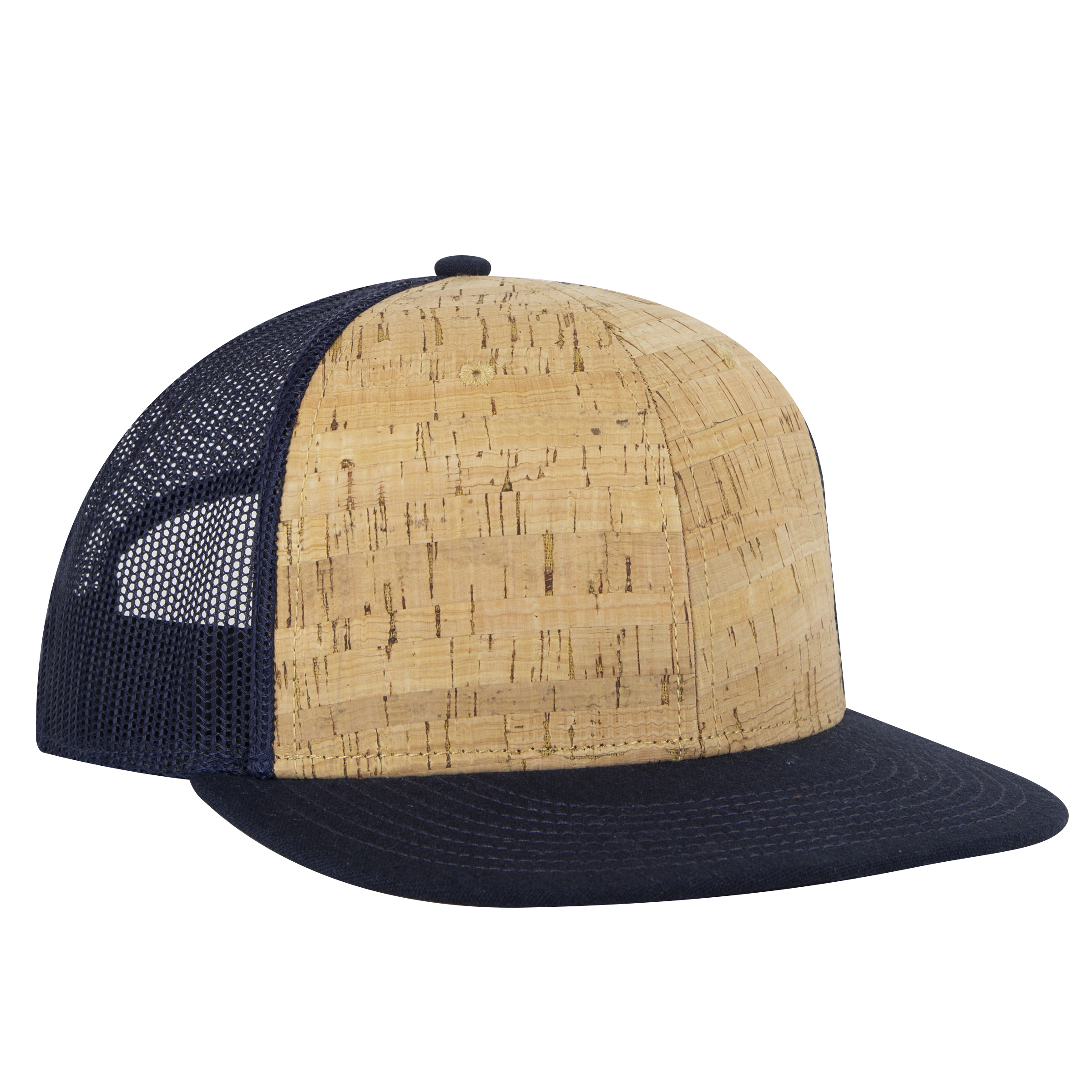 OTTO CAP® OTTO SNAP 6 Panel Pro Style Mesh Back Trucker Snapback Hat 48