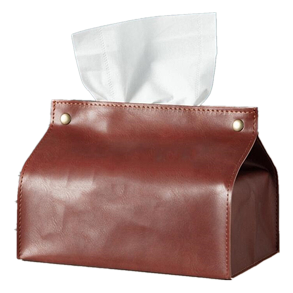 Marble Pattern Leather Tissue Box 2