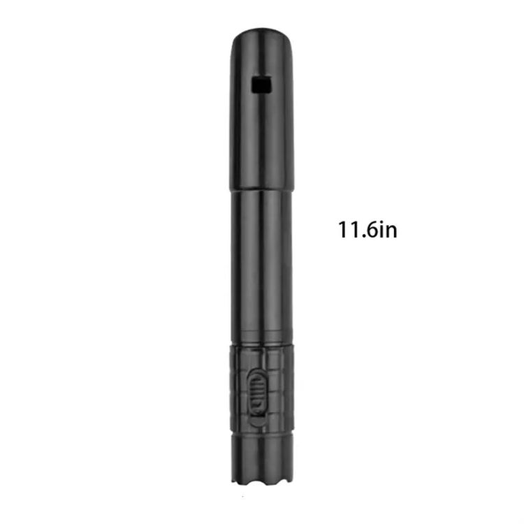 3-in-1 LED Flashlight Pen with Whistle and Keychain 2