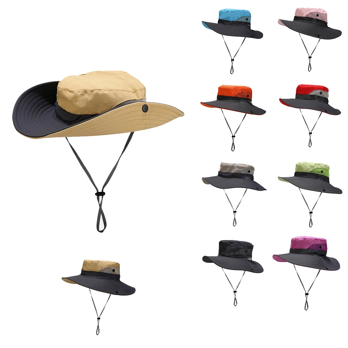 Women'S Ponytail Sun Hat 1