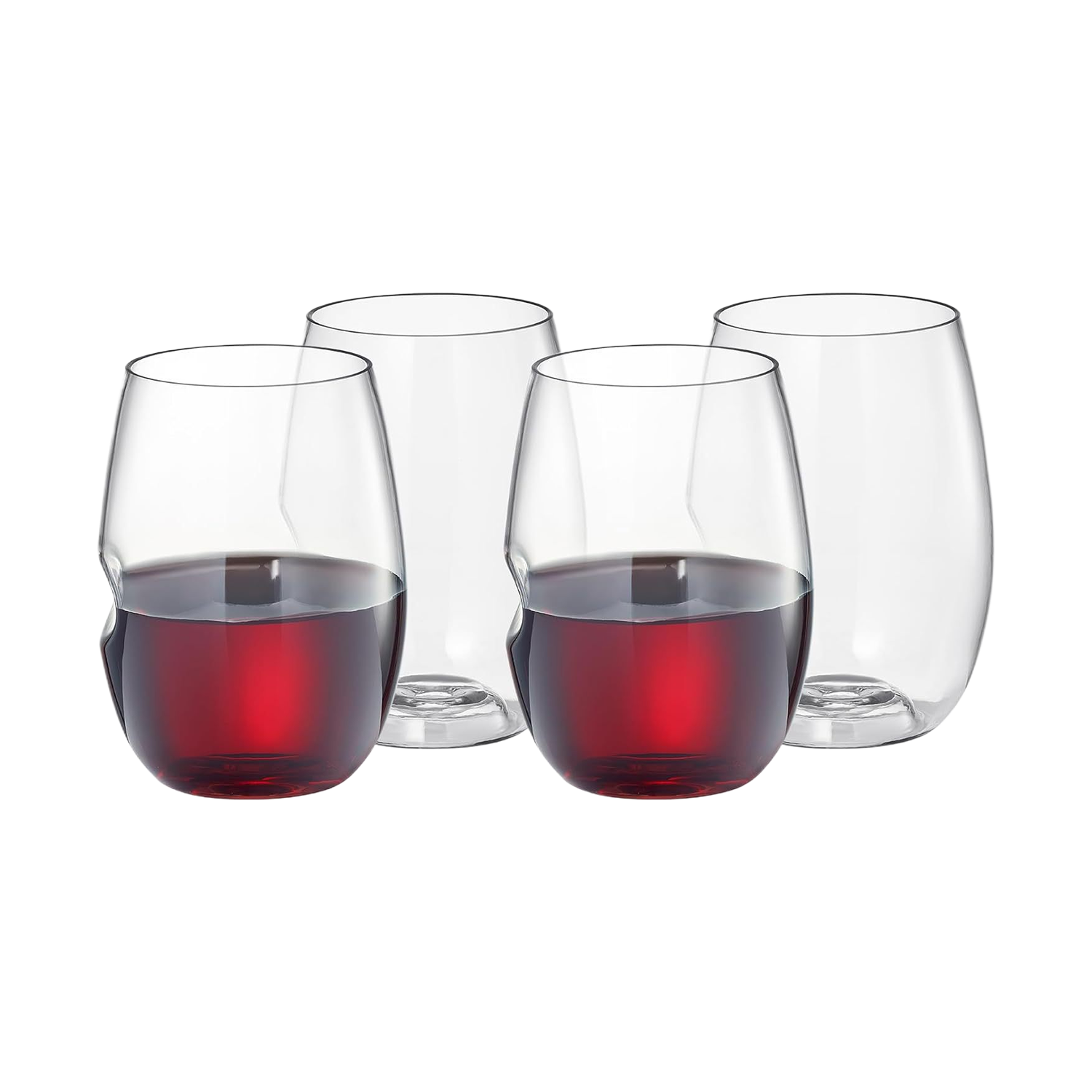 16oz Transparent Plastic Wine Glass 3
