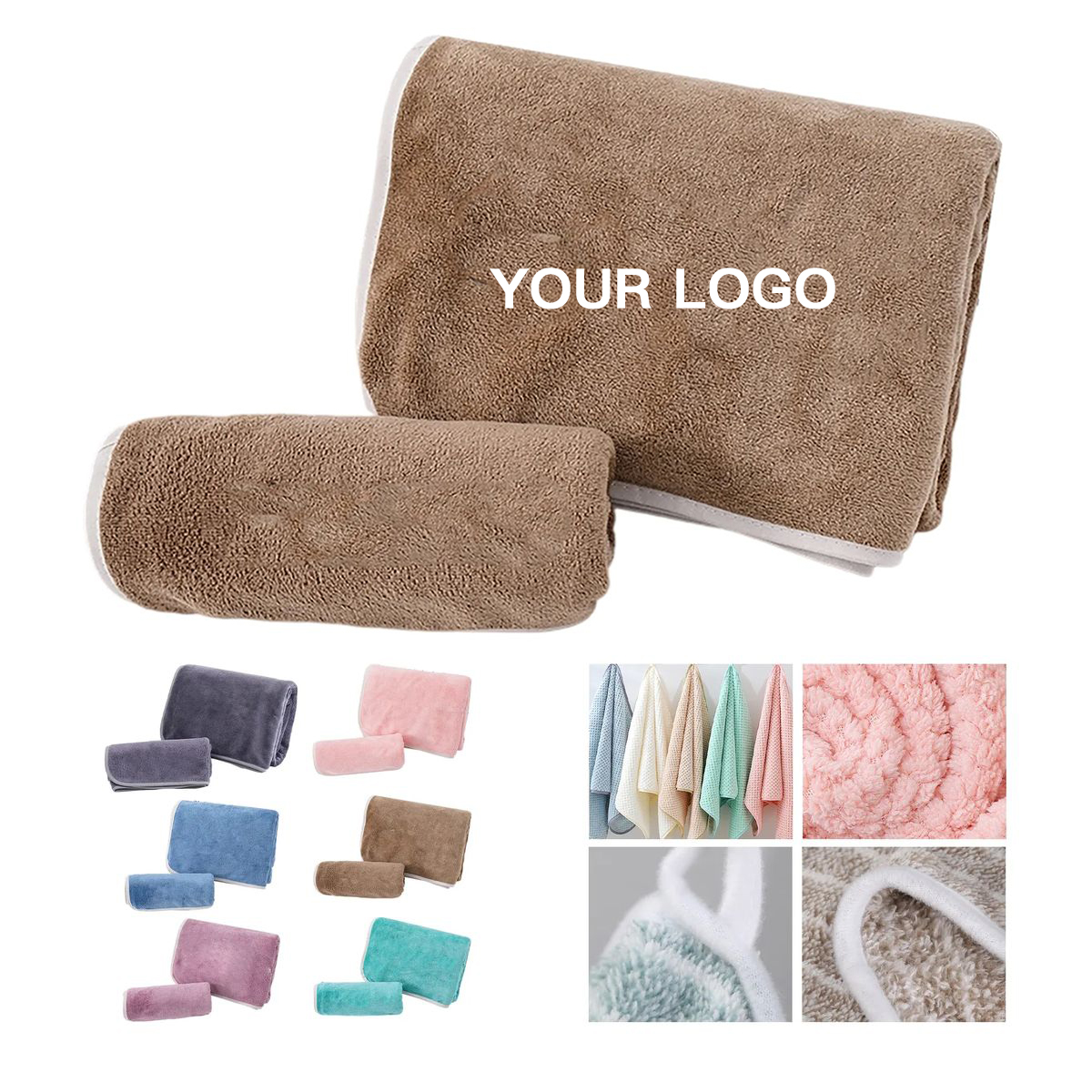 Coral Fleece Sweat Towel for Fitness 11