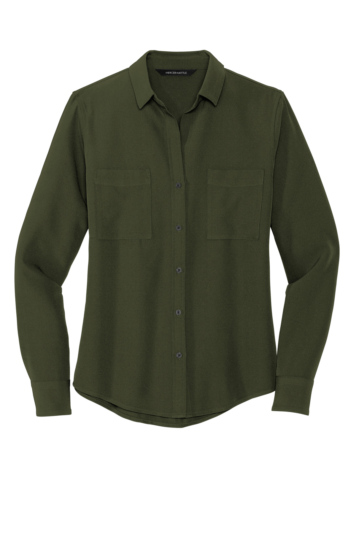 Mercer+Mettle Women's Stretch Crepe Long Sleeve Camp MM2013 31