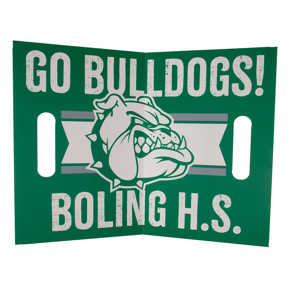 18" x 24" Cheering Sign, Full Color