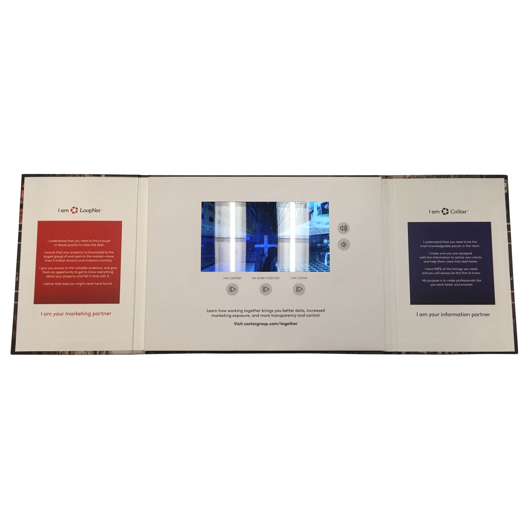 VidU 7.0" HD High-Definition Video Mailer And Brochure With Full Color Printing 12