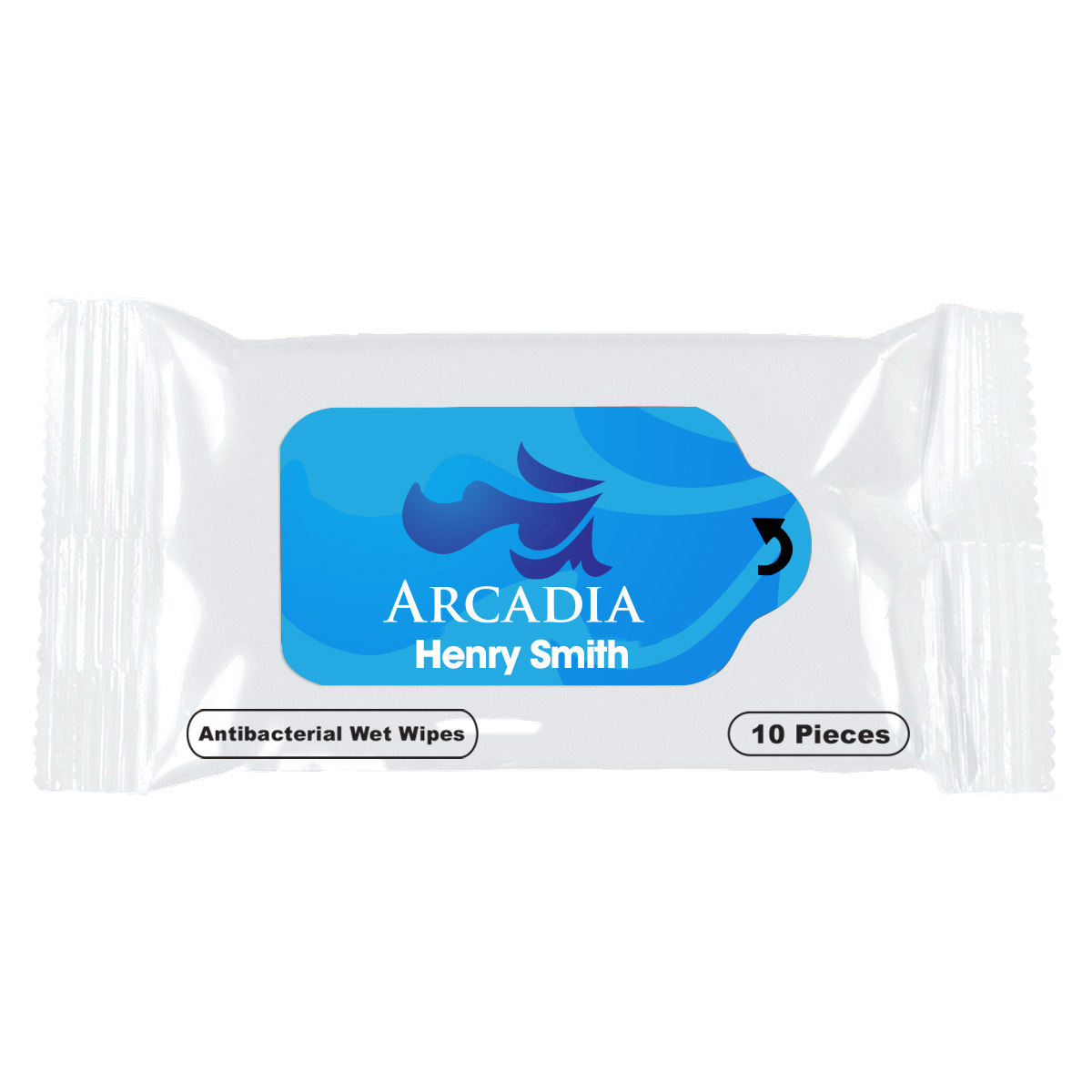 Antibacterial Wet Wipe Packet 4