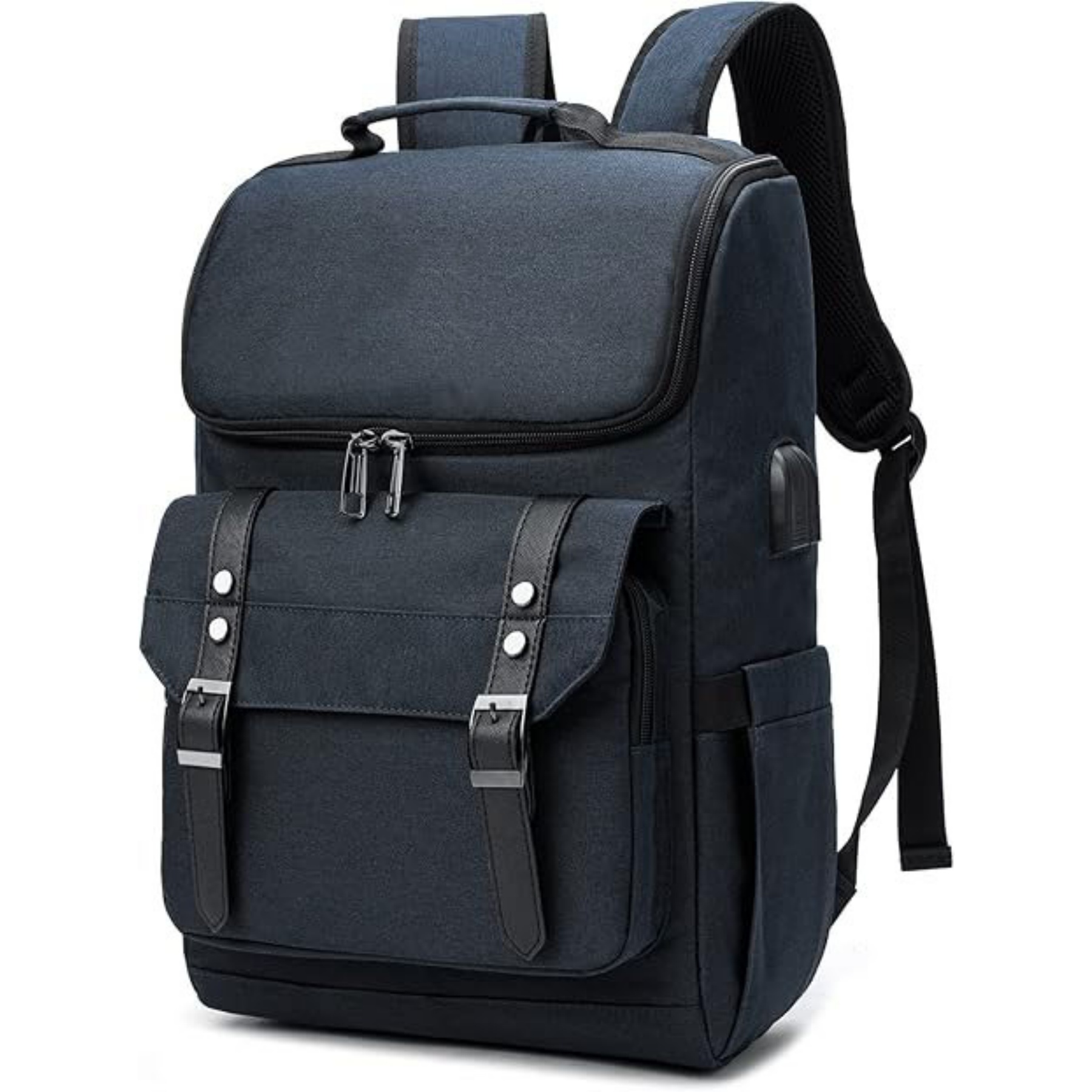 Charging Vintage Laptop Backpack 6