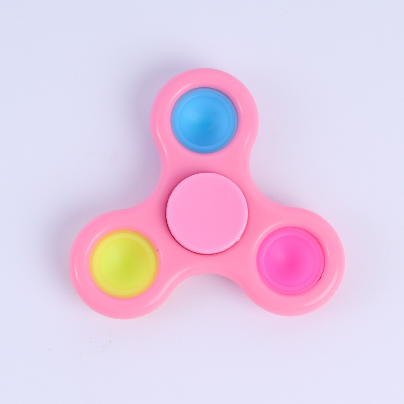 3 Bubbles Fidget Push Pop Spinner 2