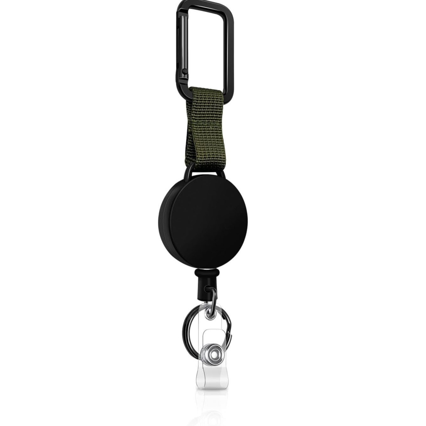 Retractable Badge Holder W/ Carabiner 7