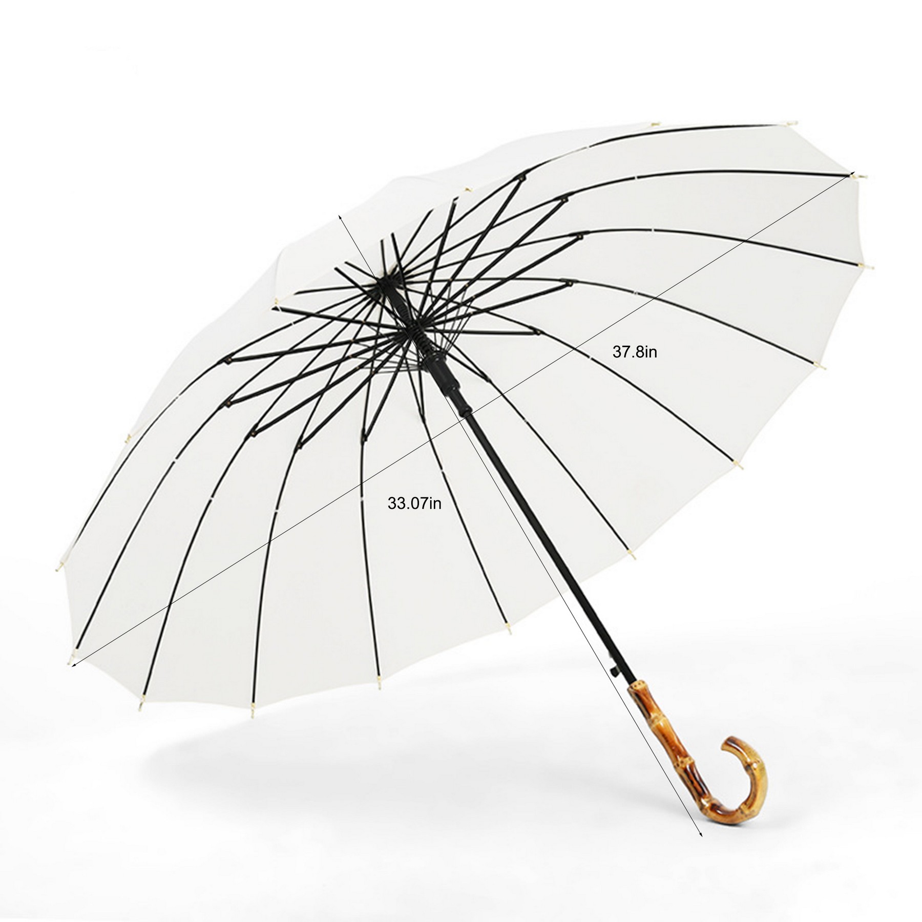 Bamboo Handle Umbrella 2