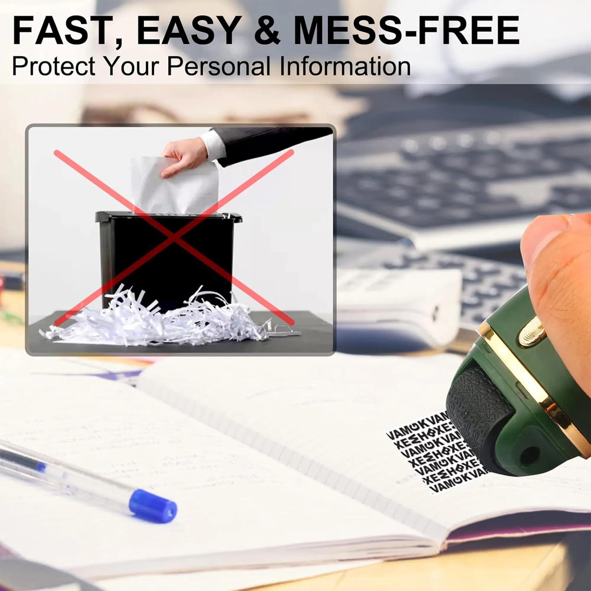 Secure Coding Pen With Privacy Protection 8