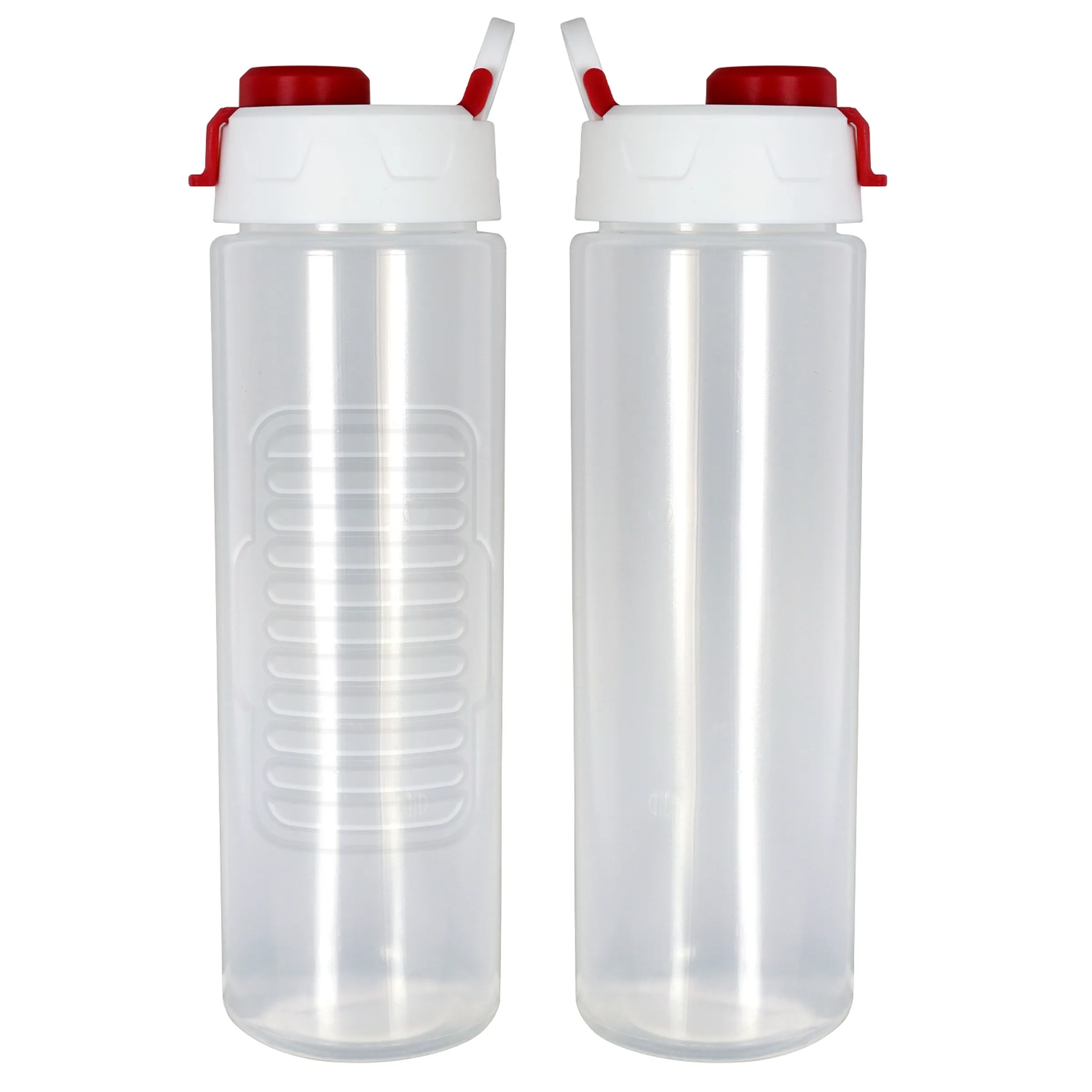 Two Tone Pop Up 24 oz. Full Color Debossed Bottle 17