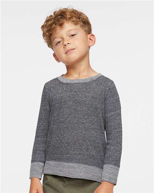 Toddler Harborside Mélange French Terry Crewneck Sweatshirt - 3379 2