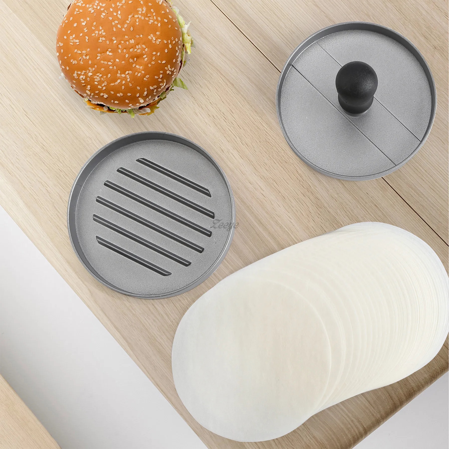 Plastic Handle Hamburger Meat Press 6
