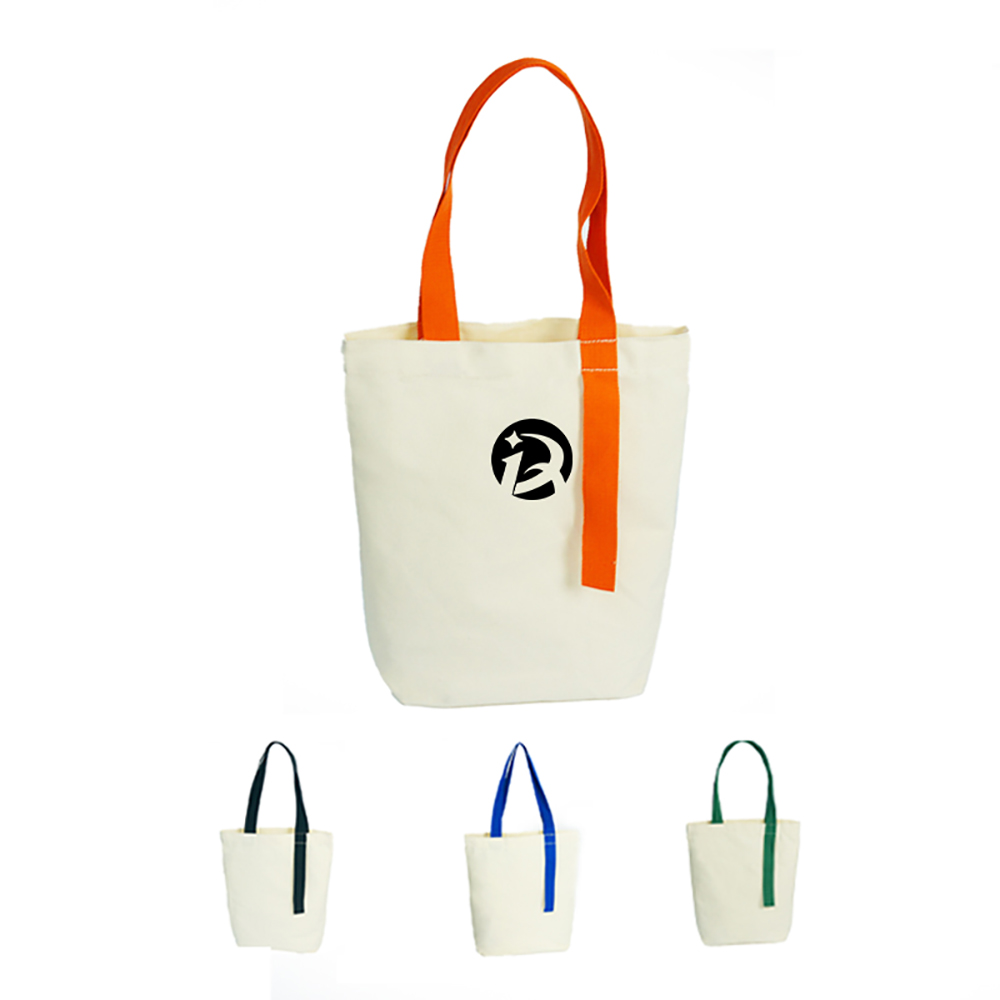 Handheld Canvas Tote Bag, custom tote bag with logo imprint 4