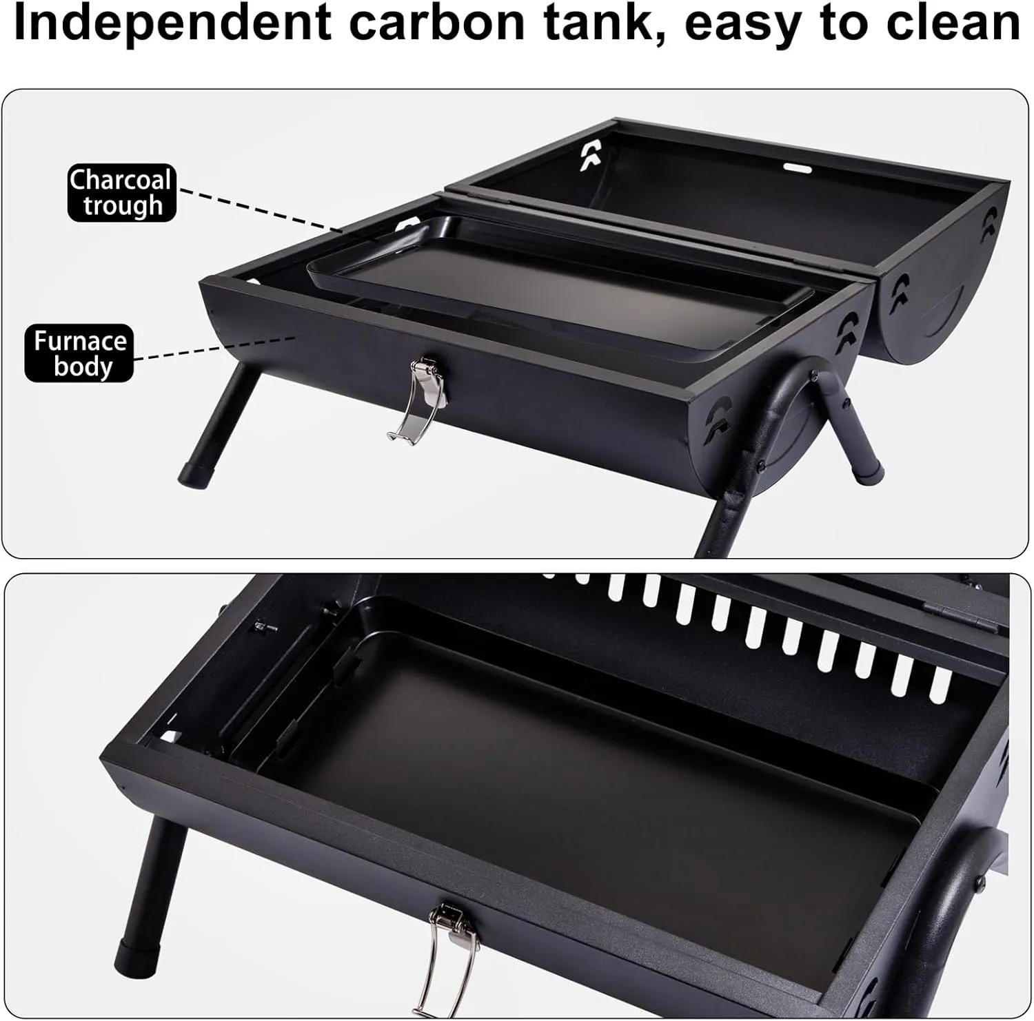 Portable Charcoal Grill 7