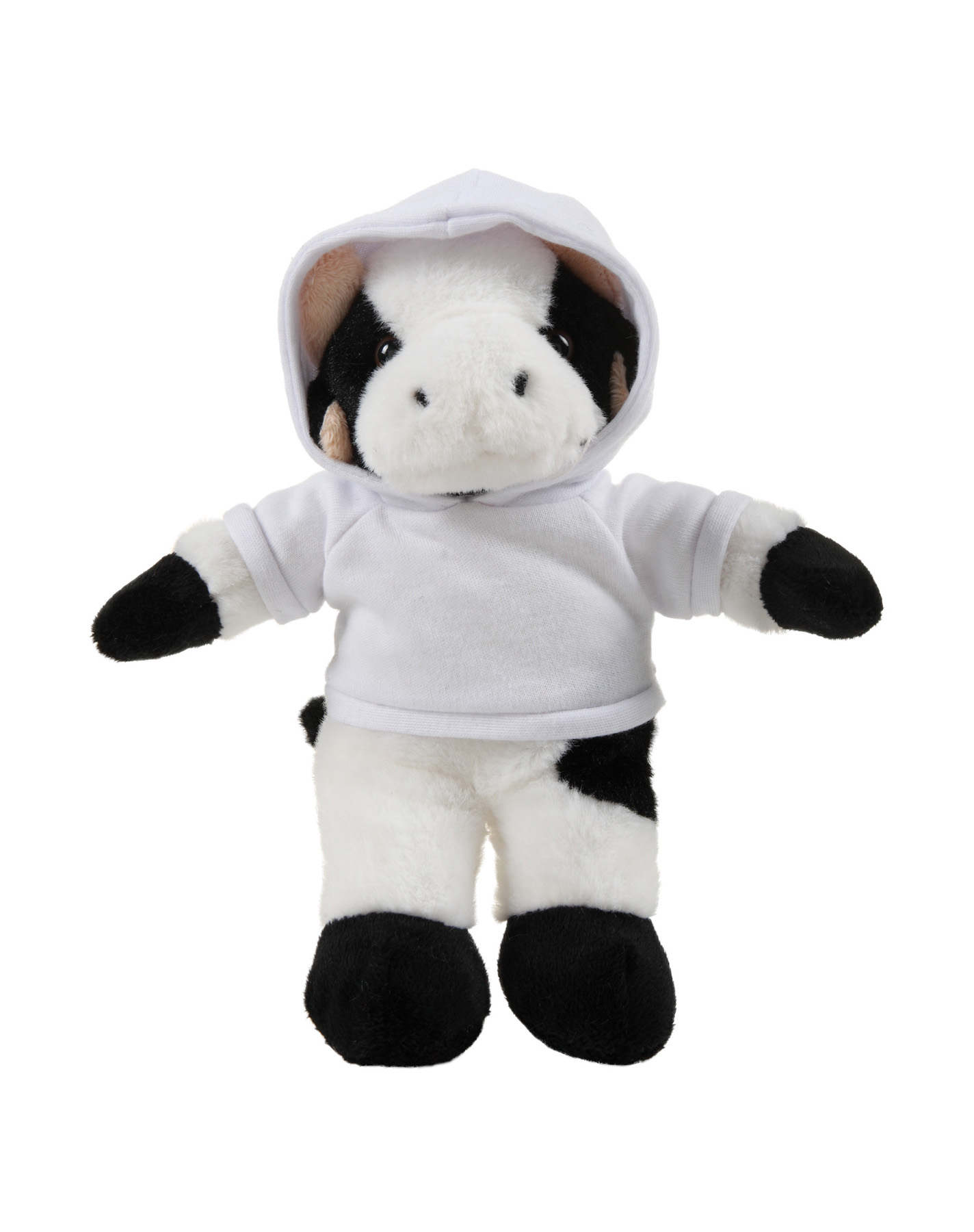 soft plush Cow with hoodie 3