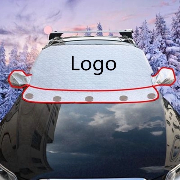 Car Windshield Snow Ice Magnetic Two Mirror Covers 6