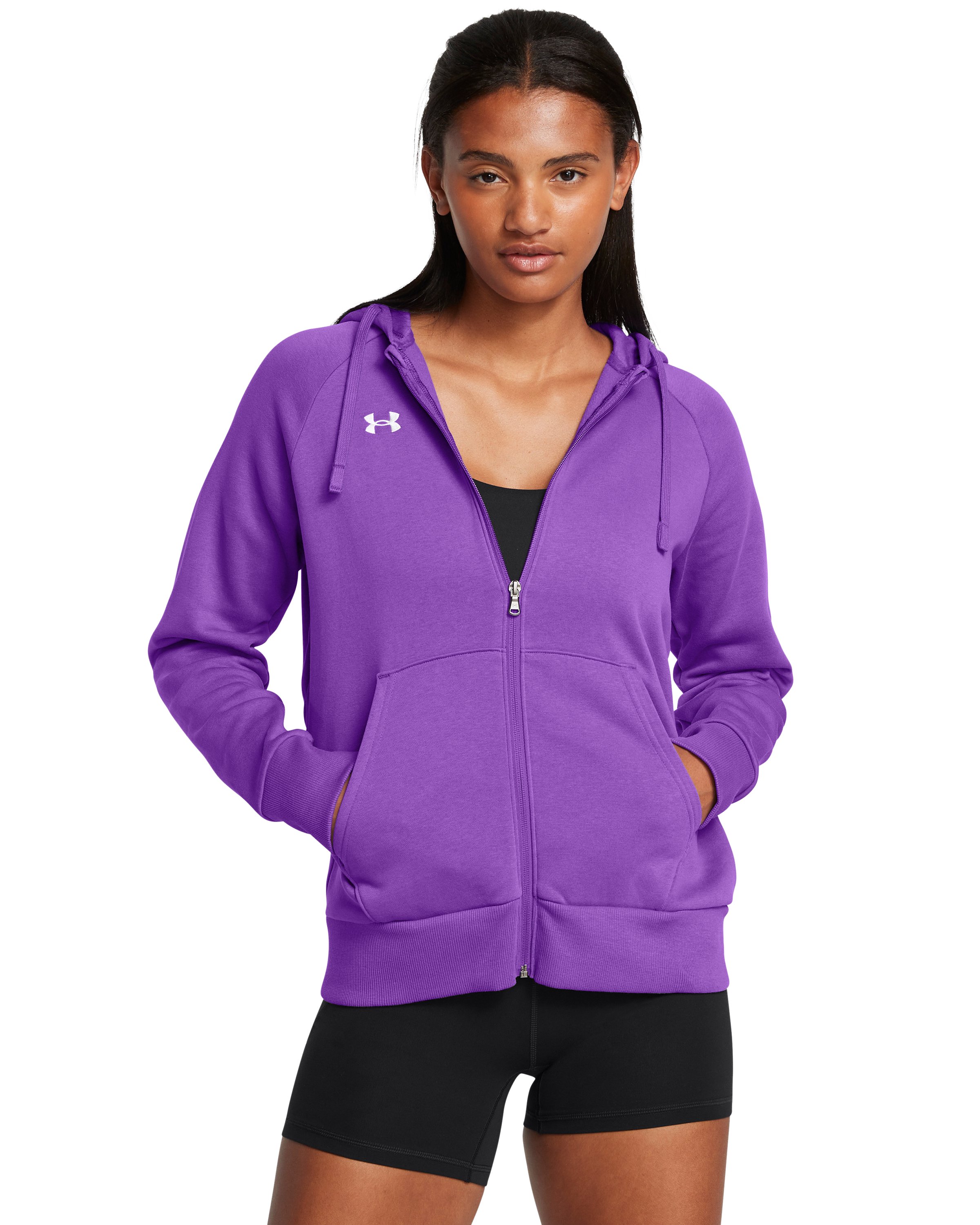 UA Rival Fleece Women's Full-Zip Hoodie 9