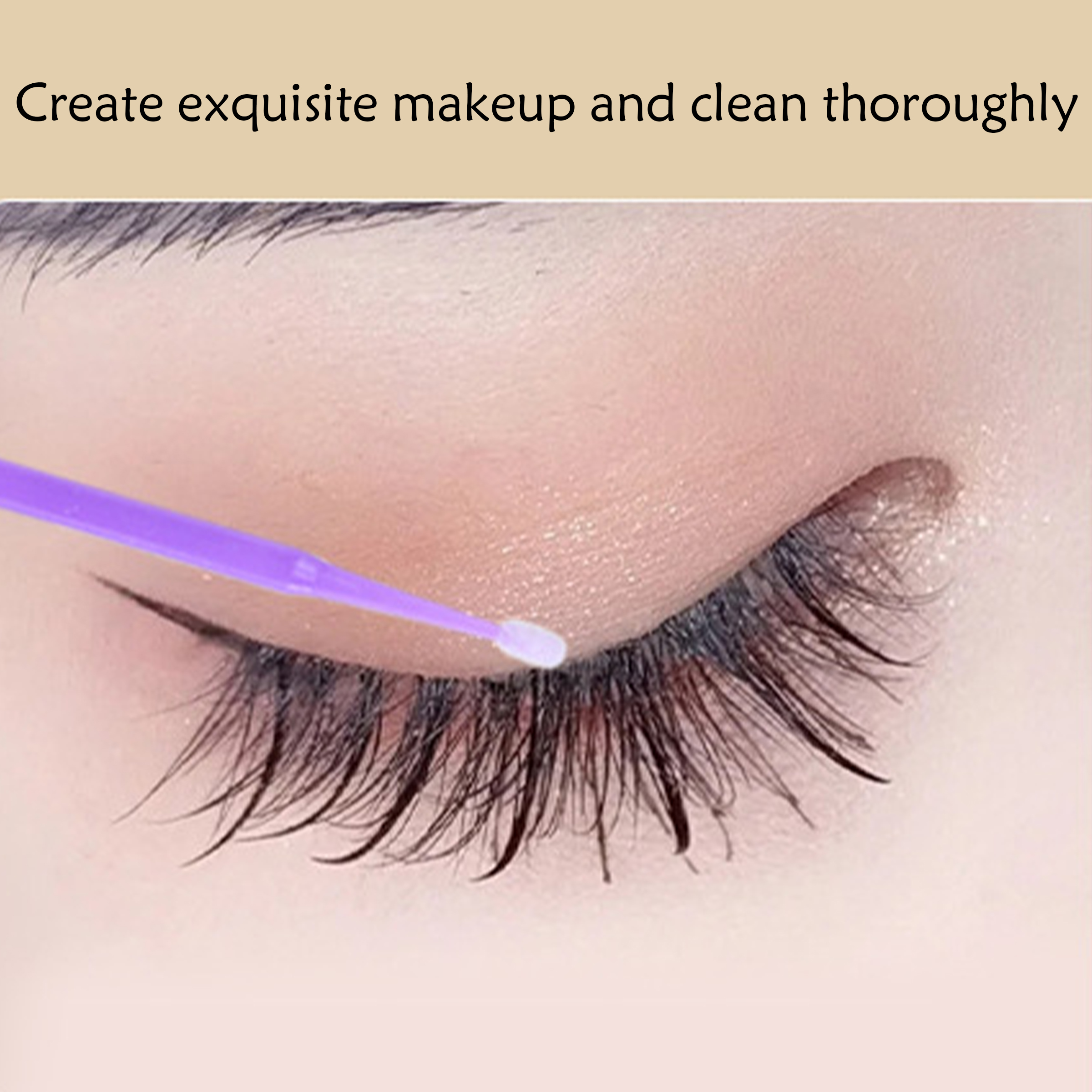 Polypropylene Ultra Fine Makeup Remover Cotton Swab 6