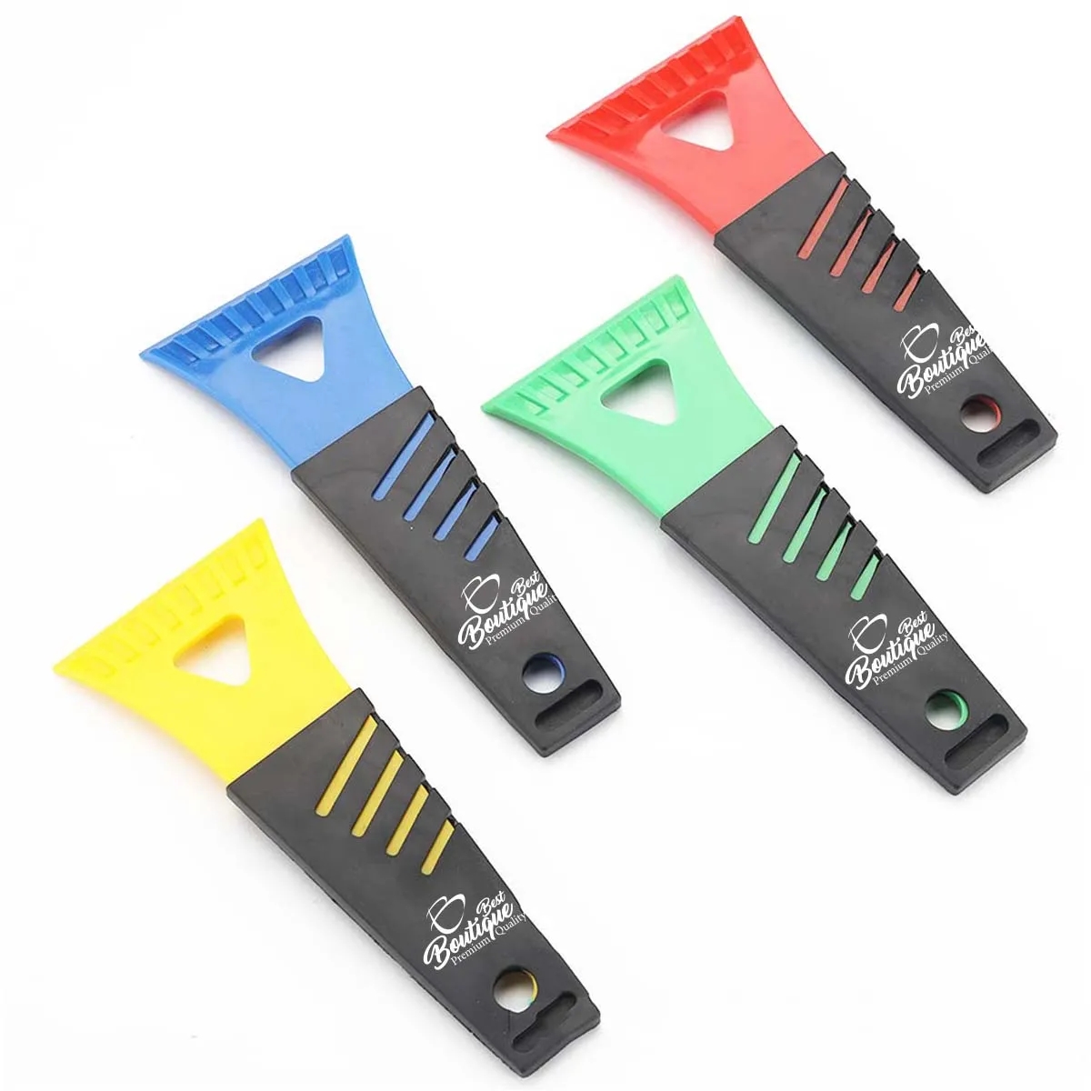 7" Winter Car Accessorie Multipurpose Multicolor Ice Scraper 5