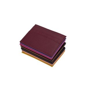 2 Sides Business PU Leather Card Holder With Wallet 8