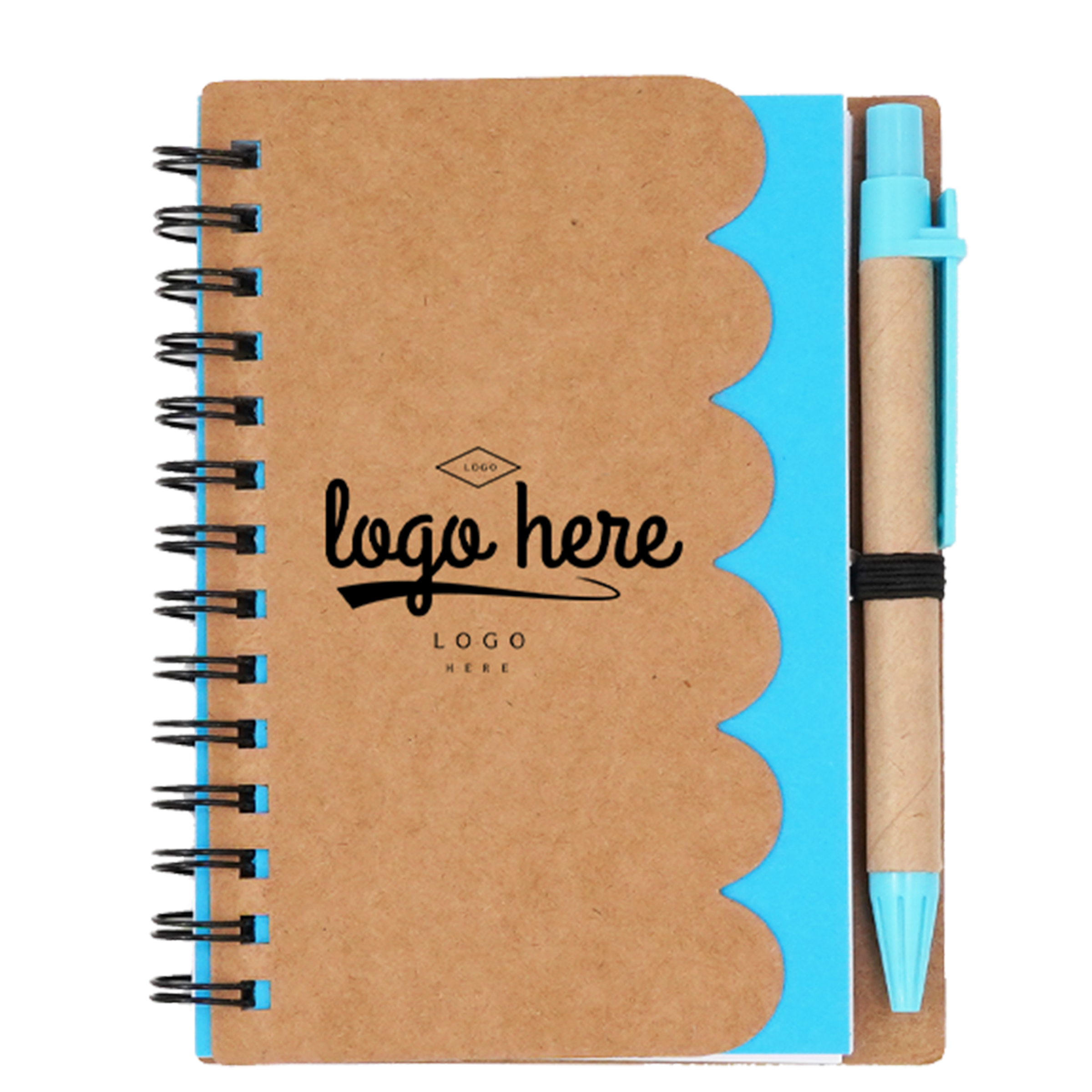 Paper Wavy Stripe Pen Notebook 6