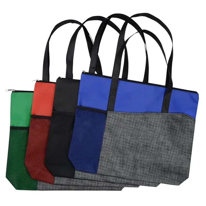 Custom Select Pattern Non-Woven Tote Bags 4
