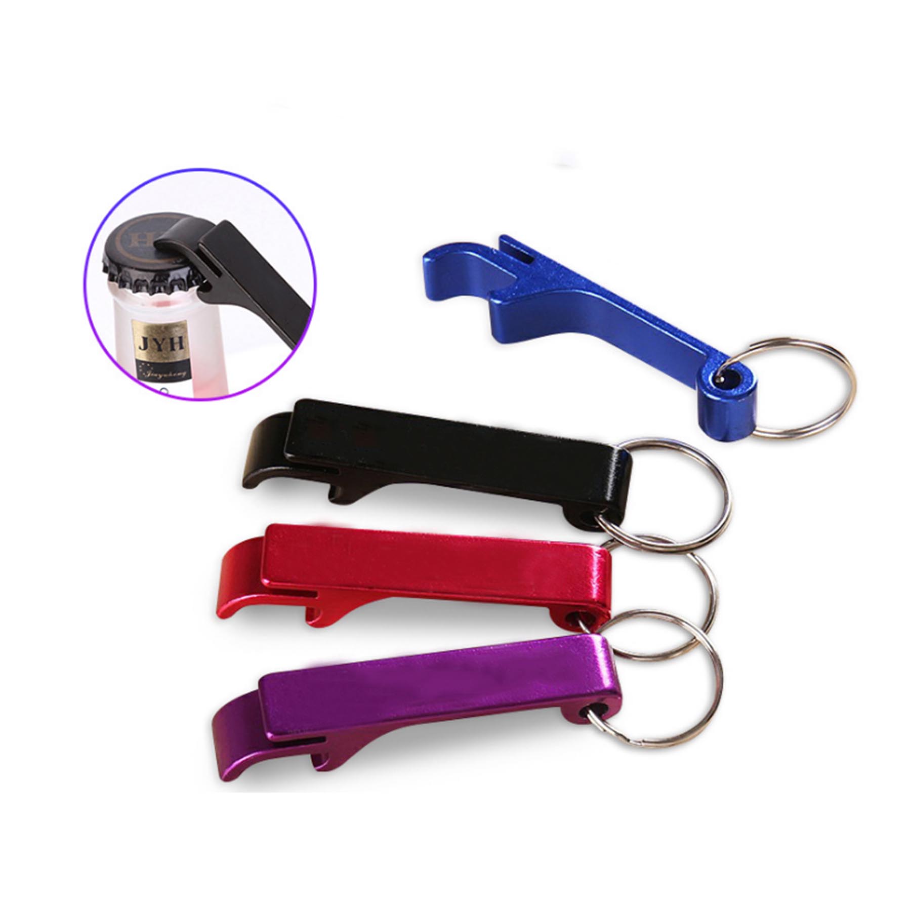 AluminiumKey Ring Bottle Opener 1