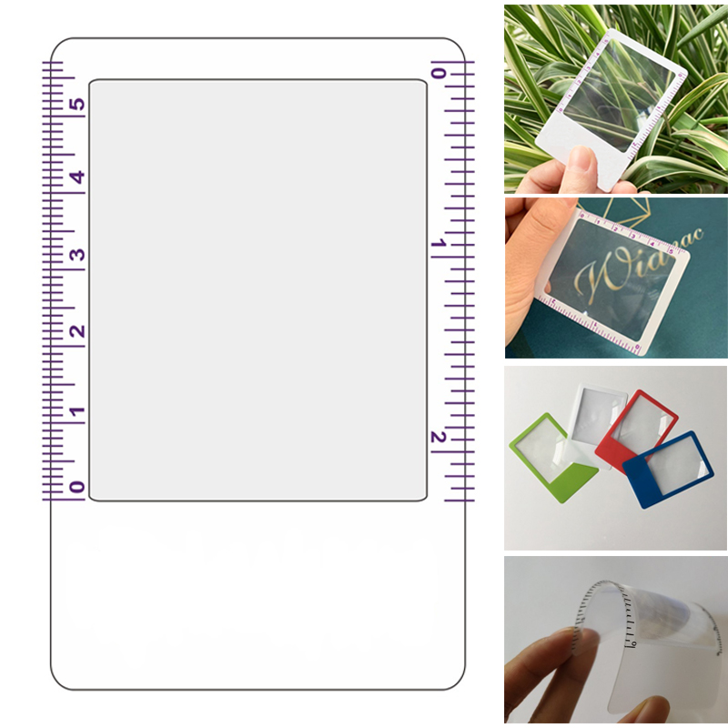 PVC Credit Card Business Card Magnifier/Bookmarks 1