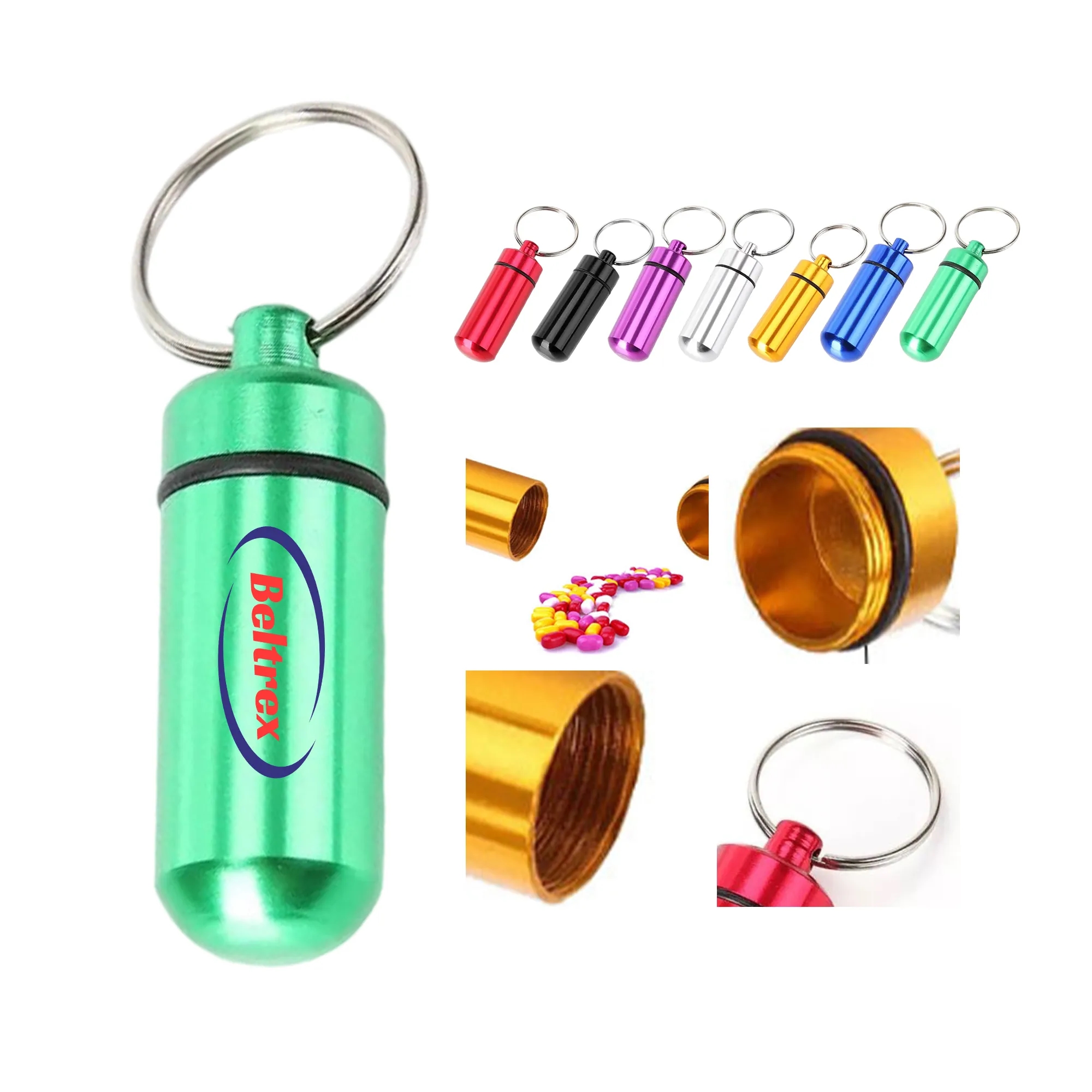 Aluminium Bottle Opener Keychain 2
