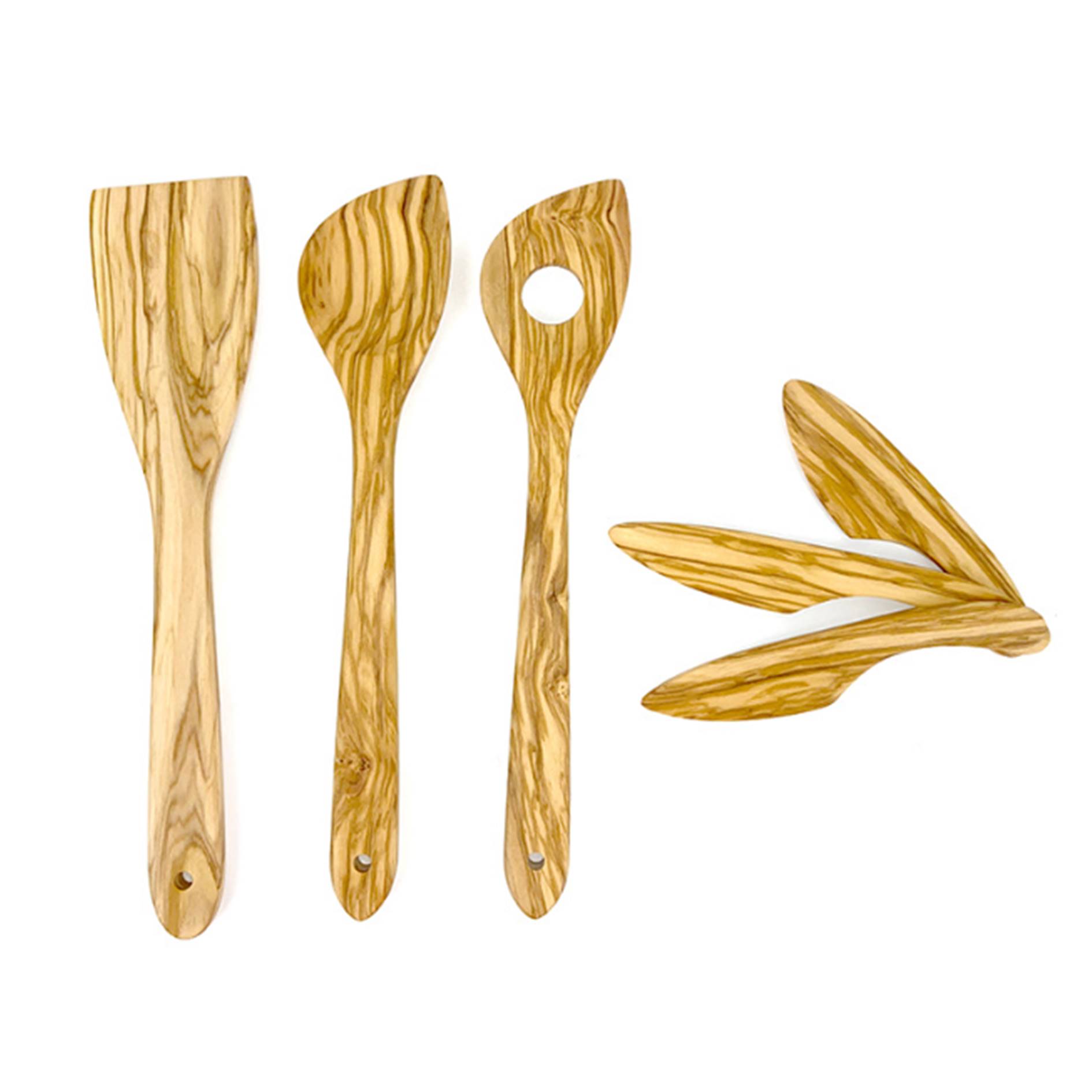 Kitchen Utensil Wooden Spatula Set 3
