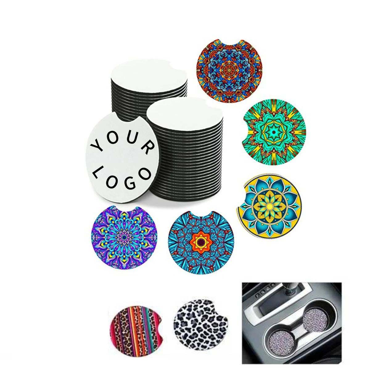 Chloroprene Rubber Drink Coasters for Home Use 3