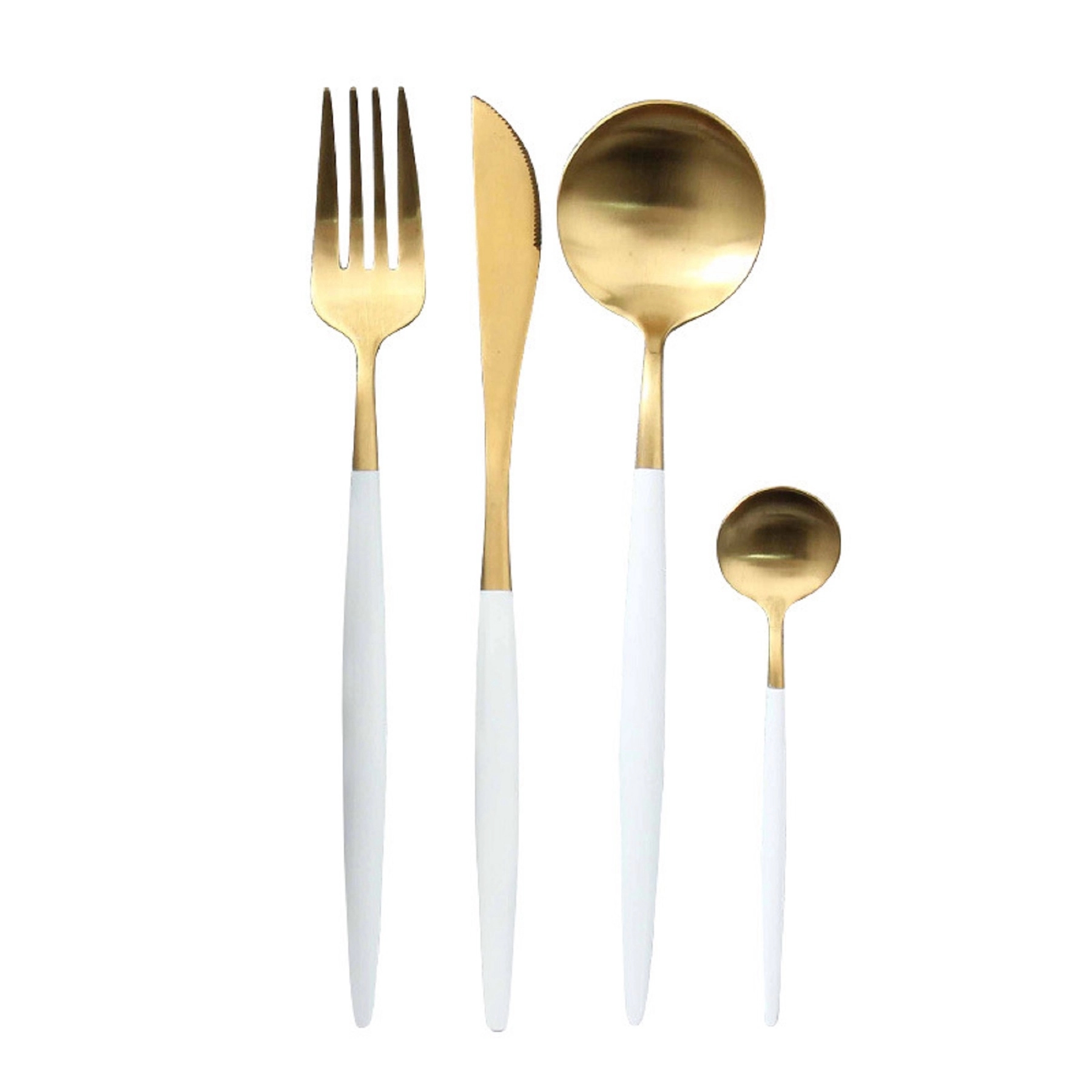 Stainless Steel Cutlery Set with Colorful Handle 19