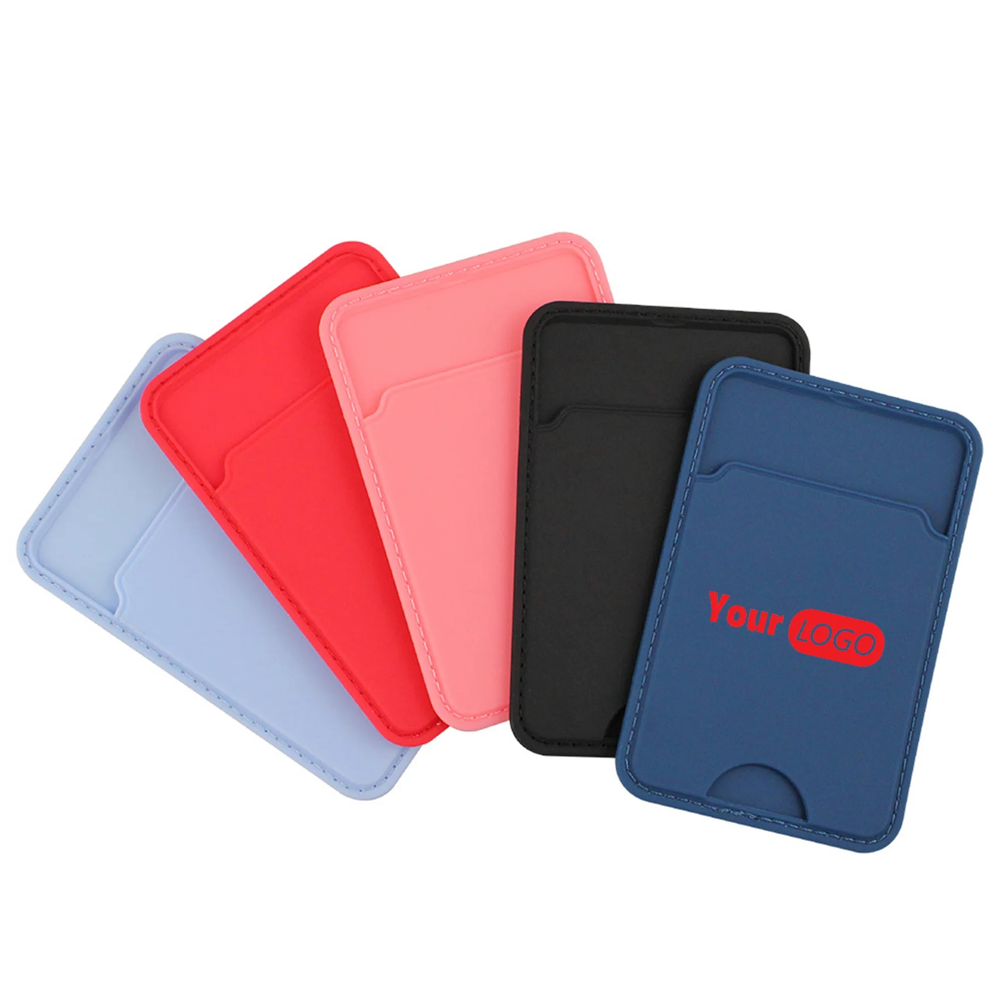 PU Leather Wallet Phone Card Holder