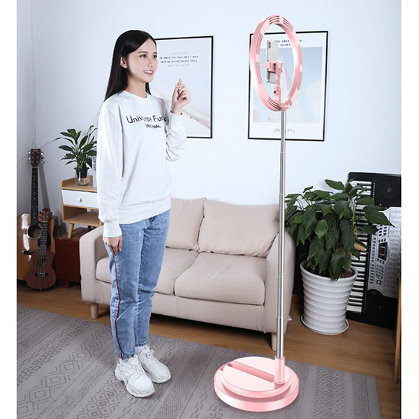 LED Ring Light With Cell Phone Holder for Live 5