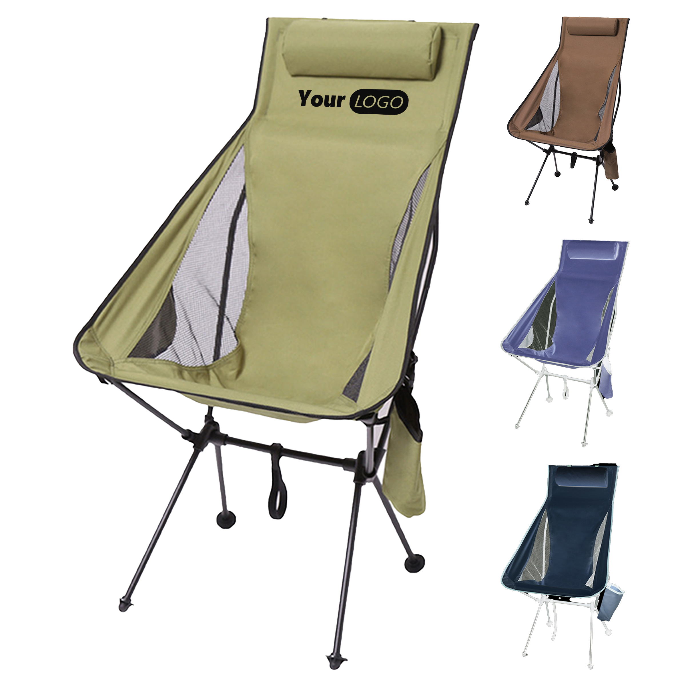 Aluminum Moon Chair With Pillow 2