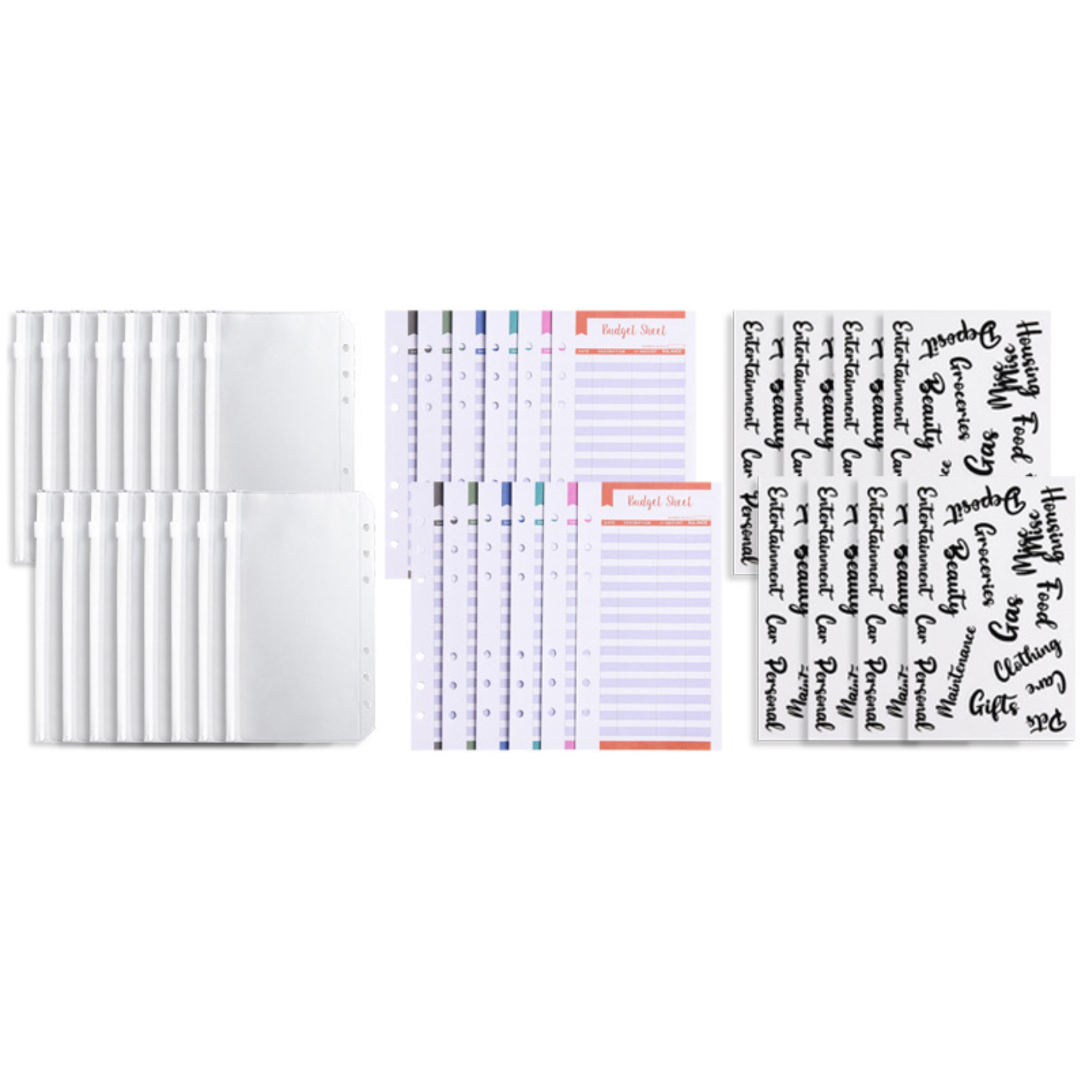Budget Binder with Glitter Cover (direct import) 2
