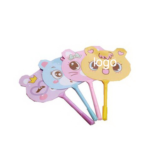 New Design Ballpoint Pen W/ Cartoon Fan 1