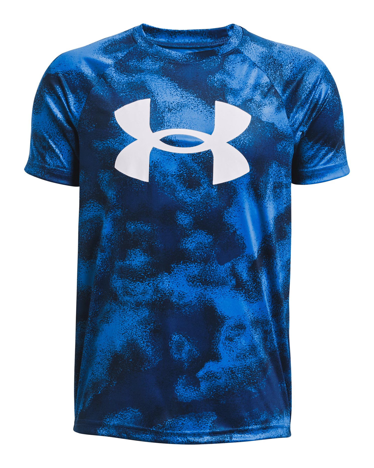 UA Tech Big Logo Printed Boys' Short Sleeve 36