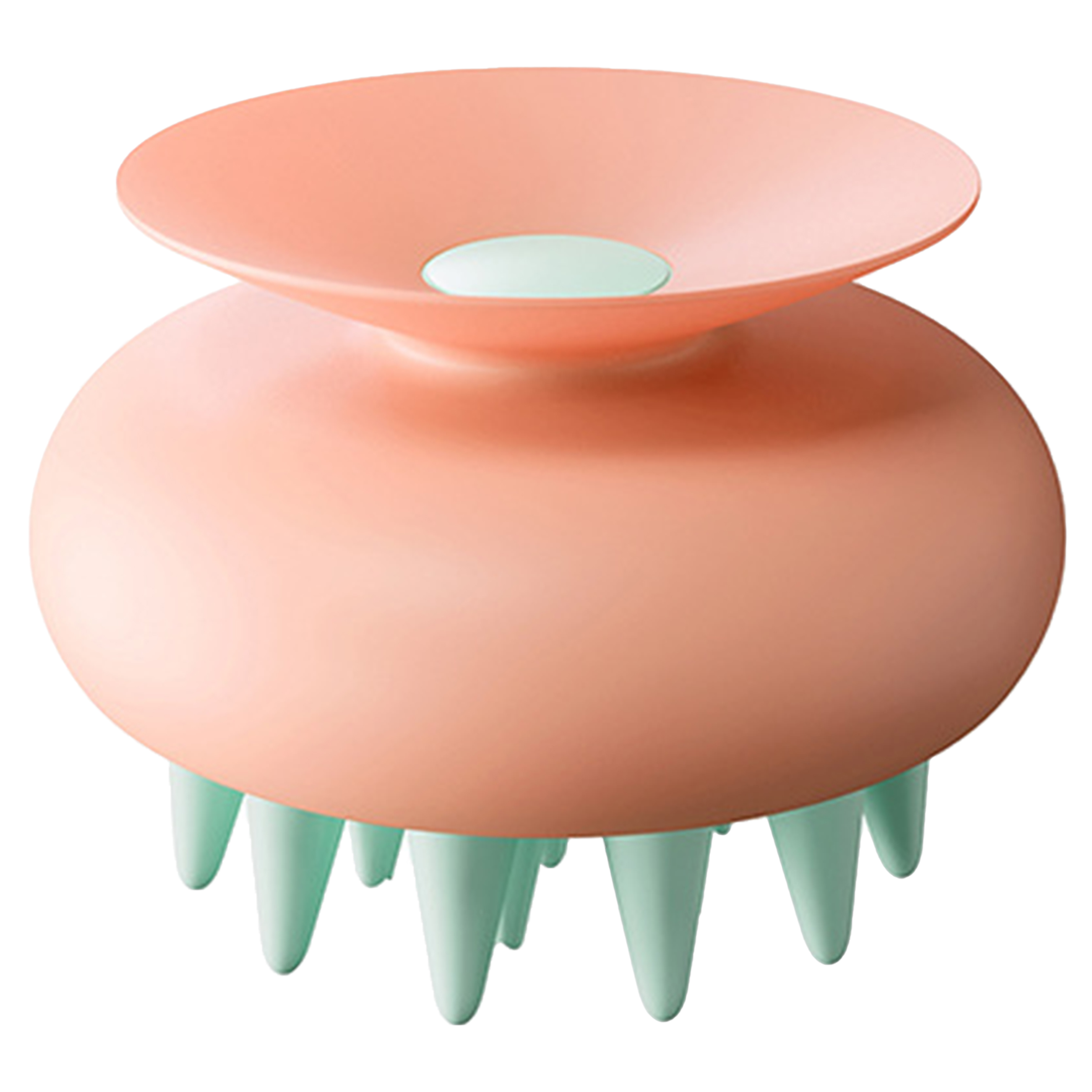 Abs Household Suction Cup Hair Brush 5